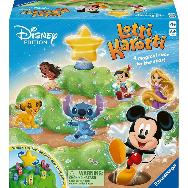 slide 2 of 4, Ravensburger Disney Lotti Karotti Board Game: Creative Thinking, Includes Cards & Game Pieces, 2-4 Players, 20 Min Play, 1 ct