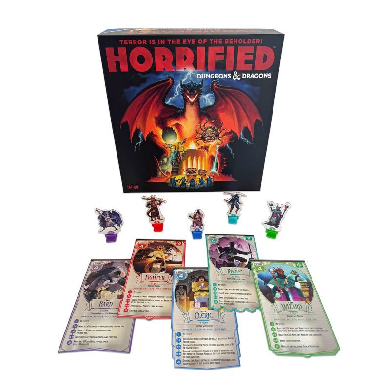 slide 3 of 12, Ravensburger Horrified: Dungeons & Dragons Cooperative Strategy Board Game, 1 ct