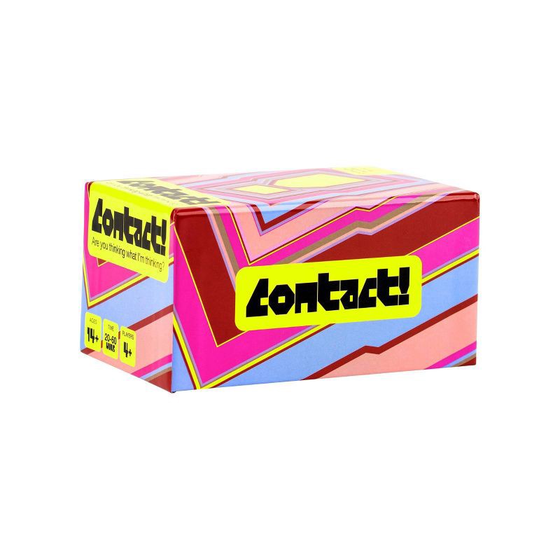 slide 2 of 6, Contact by Cards Against Humanity: Social Skills Party Game for 3+ Players, Includes Cards, 30+ Minutes Playtime, 1 ct