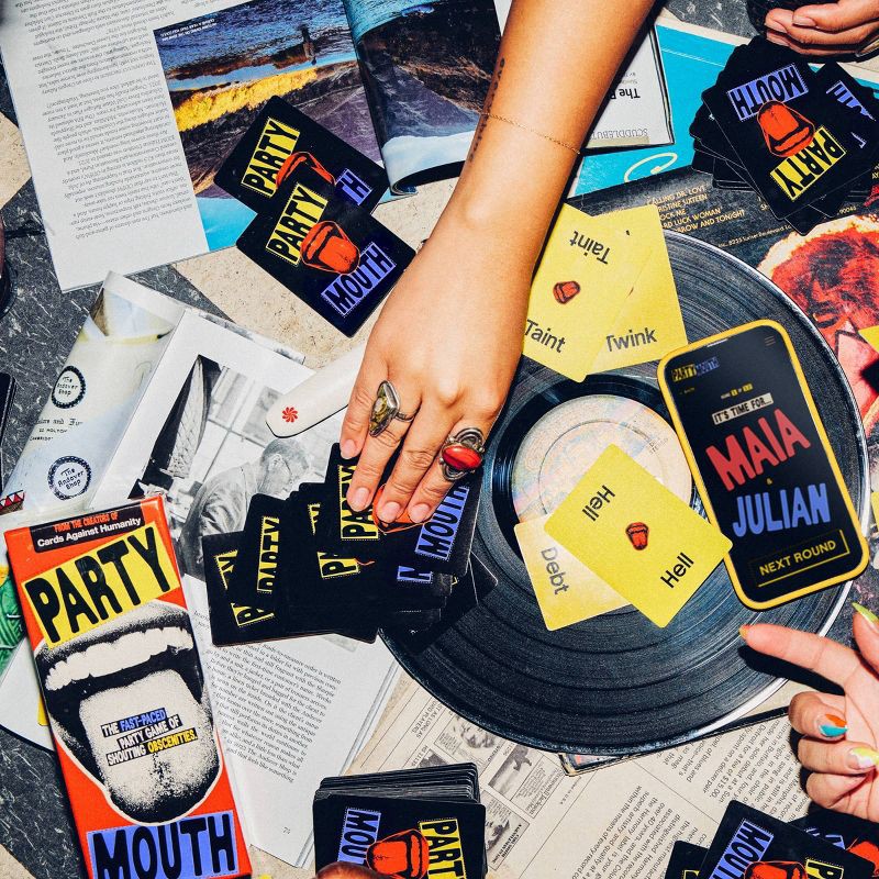 slide 3 of 7, Party Mouth by Cards Against Humanity: Social Skills Party Game, 3+ Players, Over 30 Minutes Play, 1 ct