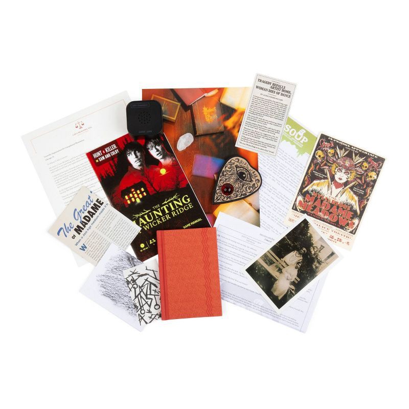 slide 2 of 8, Hunt A Killer x Sam and Colby: The Haunting at Wicker Ridge Board Game, 1 ct