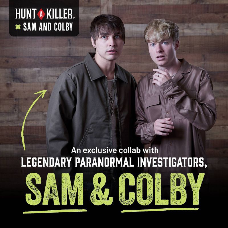 slide 4 of 8, Hunt A Killer x Sam and Colby: The Haunting at Wicker Ridge Board Game, 1 ct