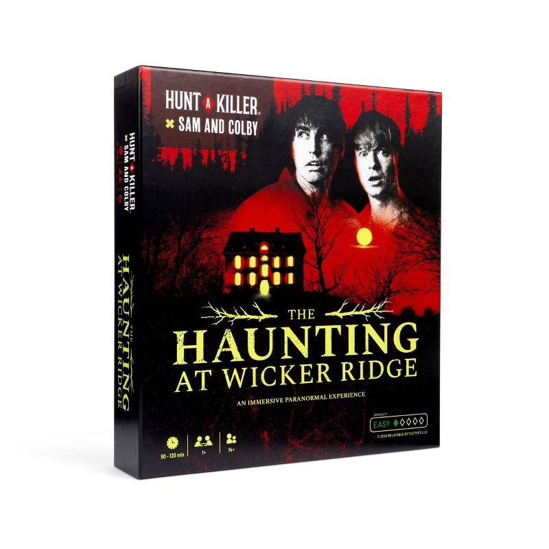 slide 1 of 8, Hunt A Killer x Sam and Colby: The Haunting at Wicker Ridge Board Game, 1 ct