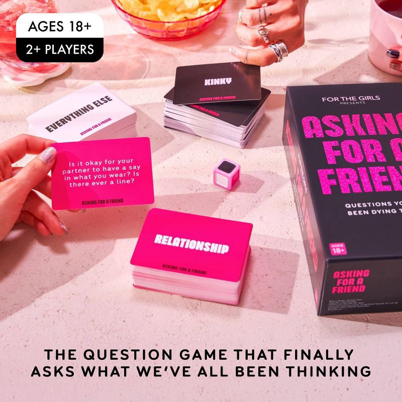 slide 3 of 7, Asking For A Friend by What Do You Meme? Card Game, 1 ct