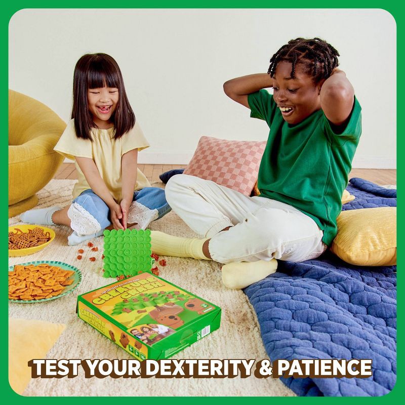 slide 6 of 8, Capybara Crash Toppling Tower by What Do You Meme?: Creative Thinking Classic Board Game, 2+ Players, 5-15 Min Game, 1 ct