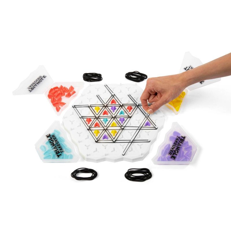 slide 2 of 9, Triangle Takeover by What Do You Meme?: Creative Thinking Board Game for 2+ Players - Includes Tray, Tokens & More, 1 ct