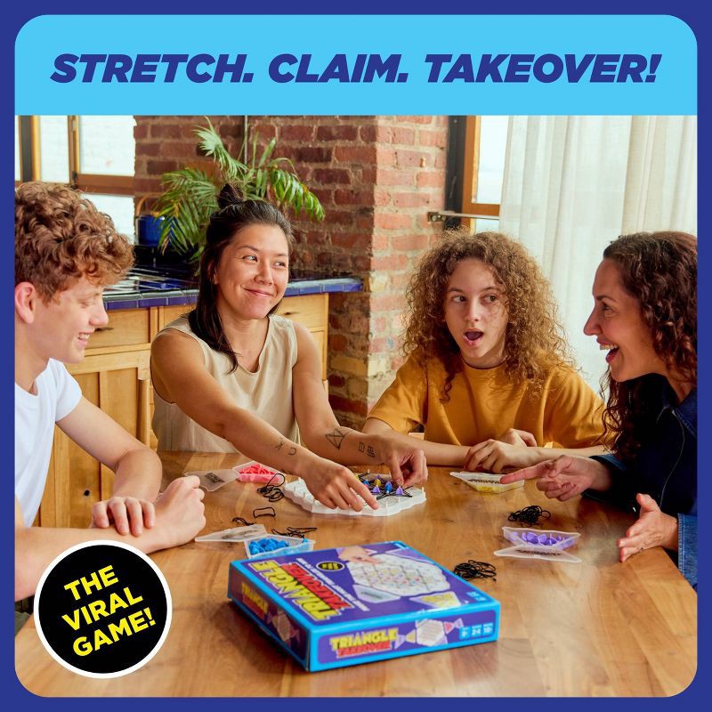 slide 3 of 9, Triangle Takeover by What Do You Meme?: Creative Thinking Board Game for 2+ Players - Includes Tray, Tokens & More, 1 ct