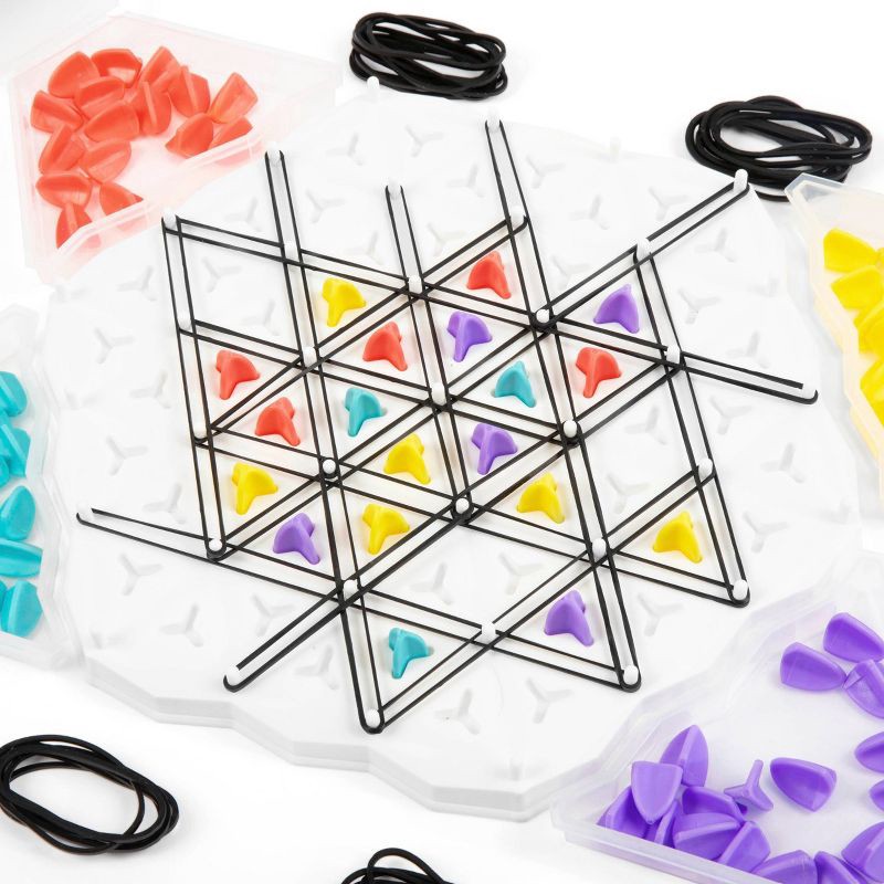 slide 5 of 9, Triangle Takeover by What Do You Meme?: Creative Thinking Board Game for 2+ Players - Includes Tray, Tokens & More, 1 ct