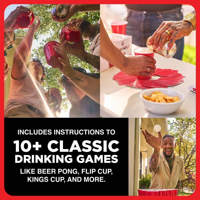 slide 5 of 6, Buzzed Party Pong Pack by What Do You Meme?: Creative Thinking Game with Cards, Cups & Balls for 2+ Players, 1 ct