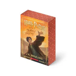 Scholastic Harry Potter and the Deathly Hallows (Stenciled Edges) (Harry Potter, Book 7) - by J K Rowling (Paperback)