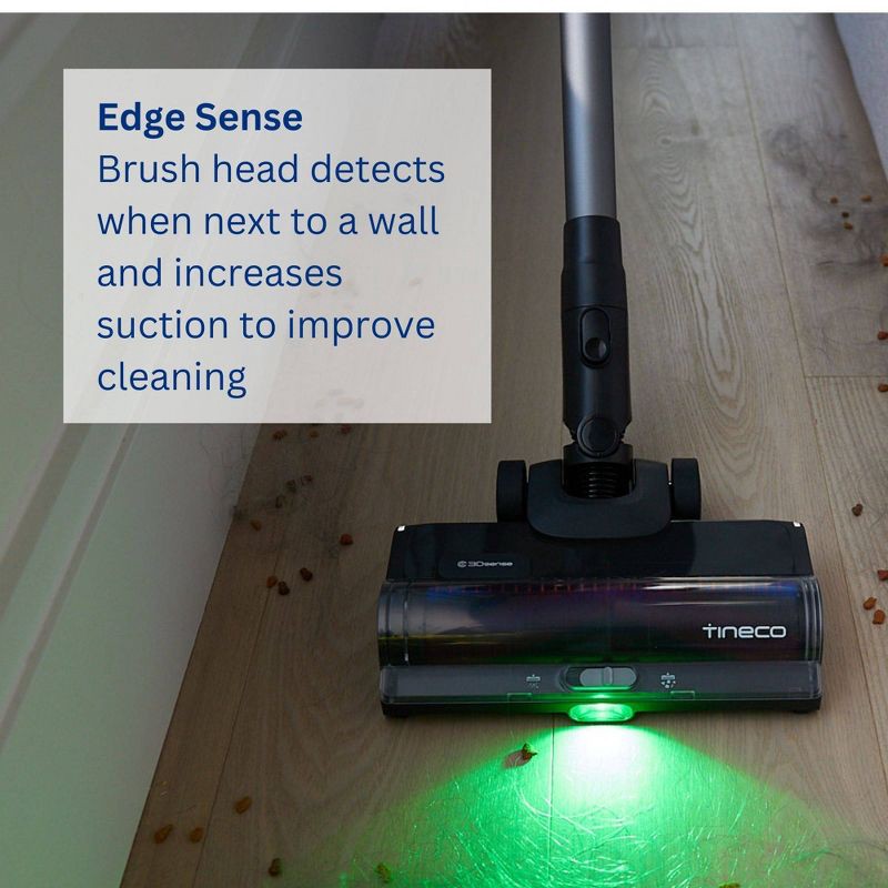 slide 8 of 12, Tineco GO Station Cordless Stick Vacuum with Auto-Empty Charging Station and Advanced 3D Sense Brush Gray ST508, 1 ct