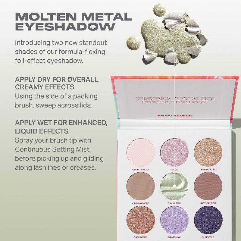 slide 4 of 8, Morphe Pulp Fantasy Eyeshadow Palette - 0.35oz - Ulta Beauty, 0.35 oz