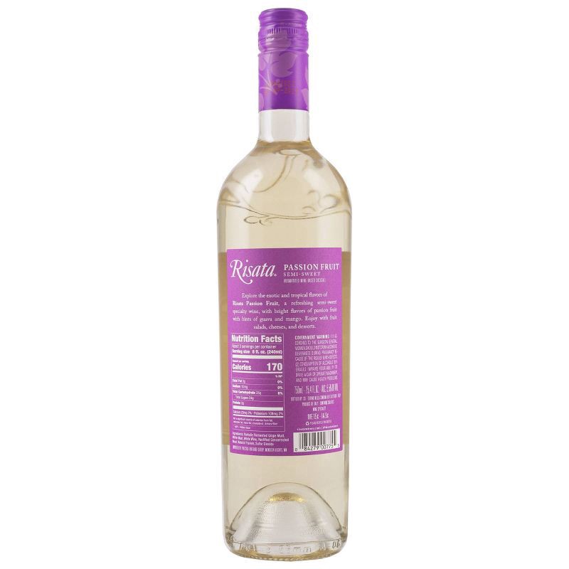 slide 2 of 3, Risata Semi-Sweet Passion Fruit Wine 750 ml, 750 ml