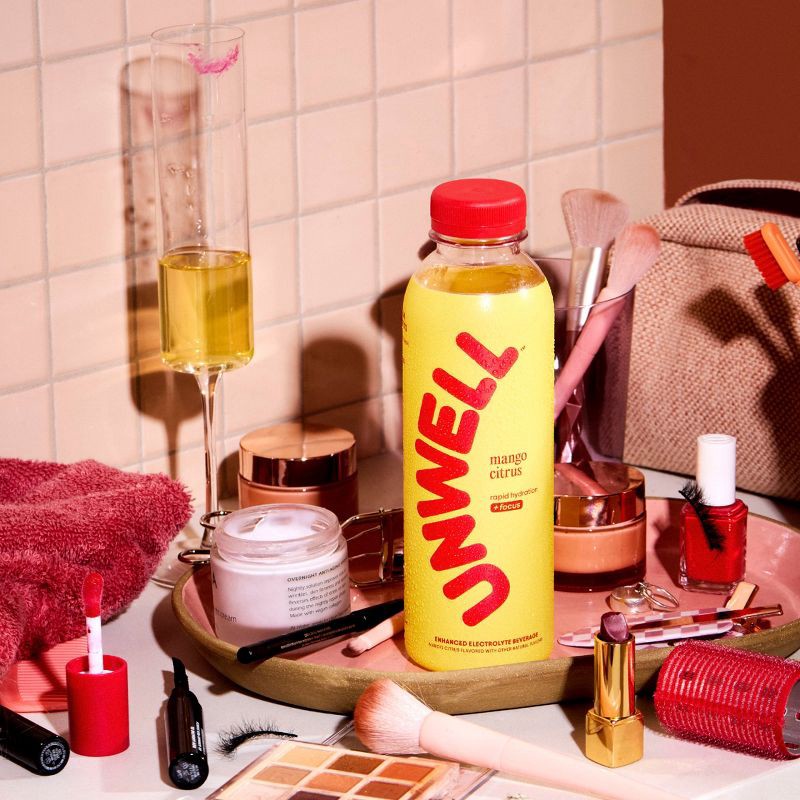 slide 3 of 8, Unwell Mango Citrus Hydration Electrolyte Drink - 16.9 fl oz Bottle, 16.9 fl oz