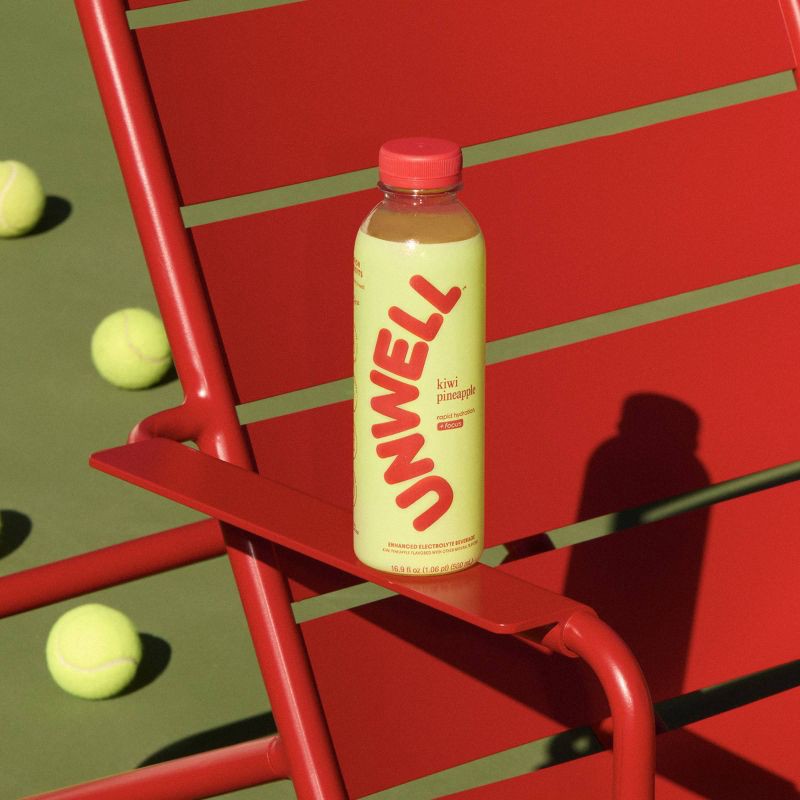 slide 3 of 7, Unwell Kiwi Pineapple Hydration Electrolyte Drink for Rapid Hydration + Focus - 16.9 fl oz Bottle, 16.9 fl oz