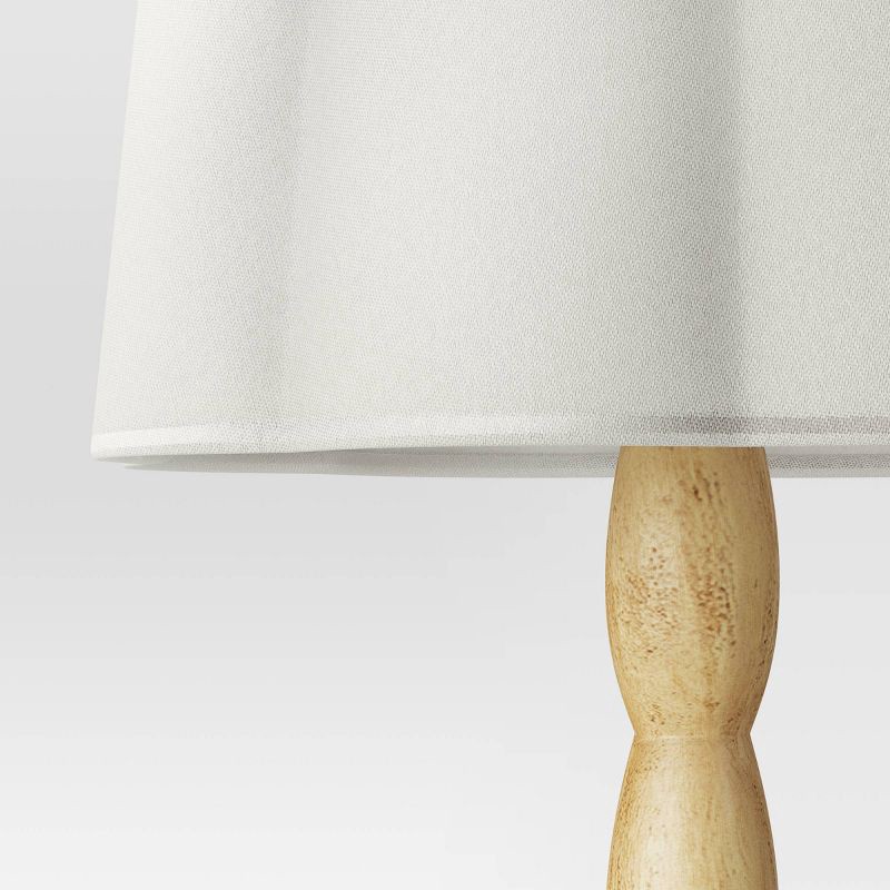 slide 4 of 4, Natural Polyresin Floor Lamp - Room Essentials™, 1 ct