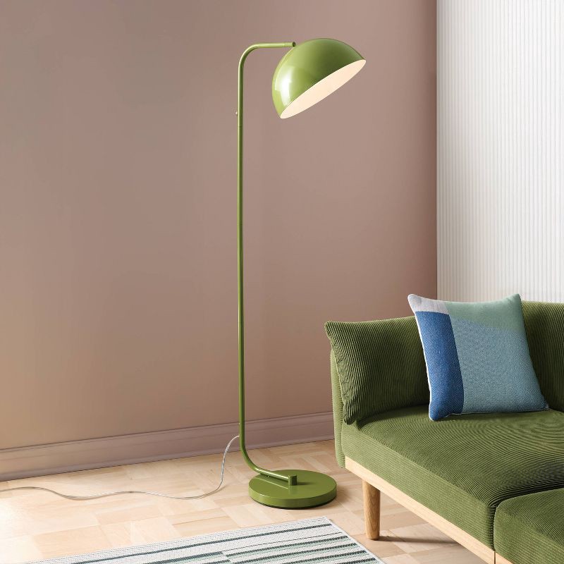 slide 2 of 3, Metal Floor Lamp Green - Room Essentials™, 1 ct