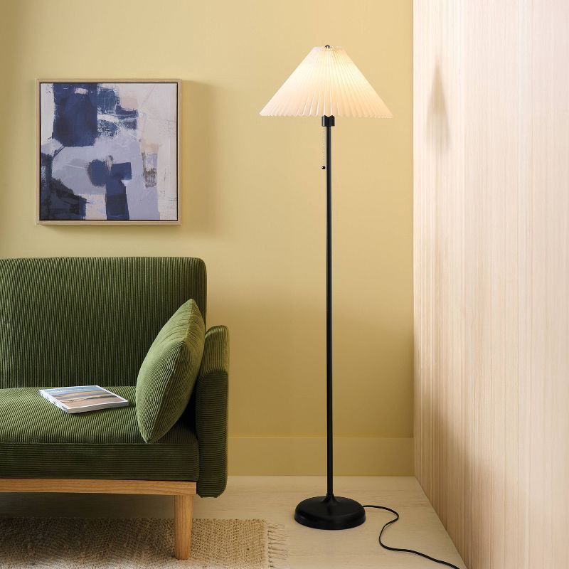 slide 2 of 3, Stick Floor Lamp Black - Room Essentials™, 1 ct