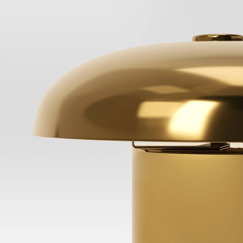 slide 4 of 4, Touch Sensor Table Lamp Brass - Threshold™, 1 ct