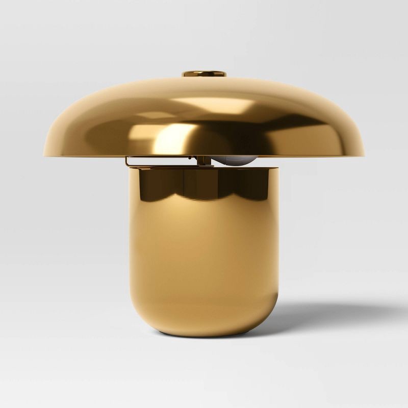 slide 1 of 4, Touch Sensor Table Lamp Brass - Threshold™, 1 ct
