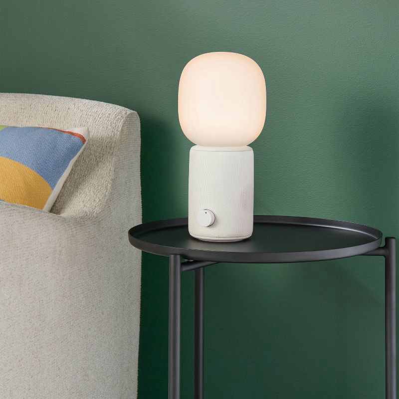 slide 1 of 4, Portable Speaker Table Lamp (Includes LED Light Bulb) - Room Essentials™, 1 ct