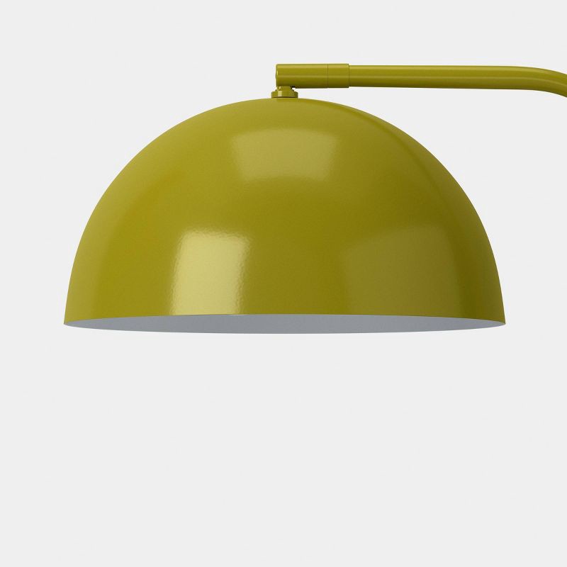 slide 4 of 4, Glossy Metal Table Lamp Green - Room Essentials™, 1 ct