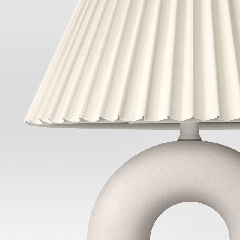 slide 4 of 4, Ceramic Table Lamp White - Room Essentials™, 1 ct