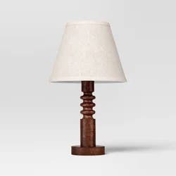Mid Tone Wood Table Lamp - Threshold™