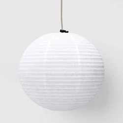 15.75" Round Paper Shade Ceiling Light - Room Essentials™