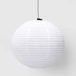 15.75" Round Paper Shade Ceiling Light - Room Essentials™