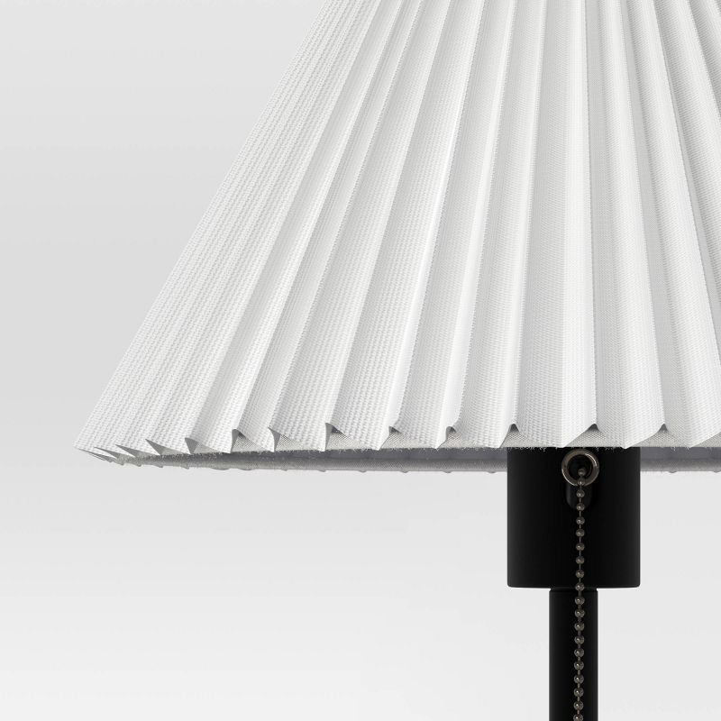 slide 4 of 4, Stick Steel Table Lamp Black - Room Essentials™, 1 ct