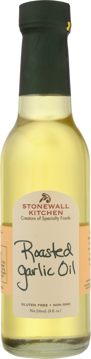 slide 9 of 9, Stonewall Kitchen Roasted Garlic Oil 236 ml Bottle, 236 ml