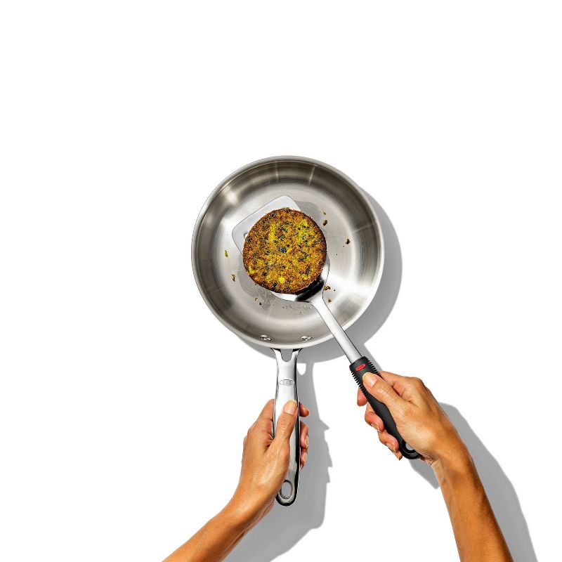 slide 3 of 11, OXO 2pc Stainless Steel Utensil Set, 2 ct