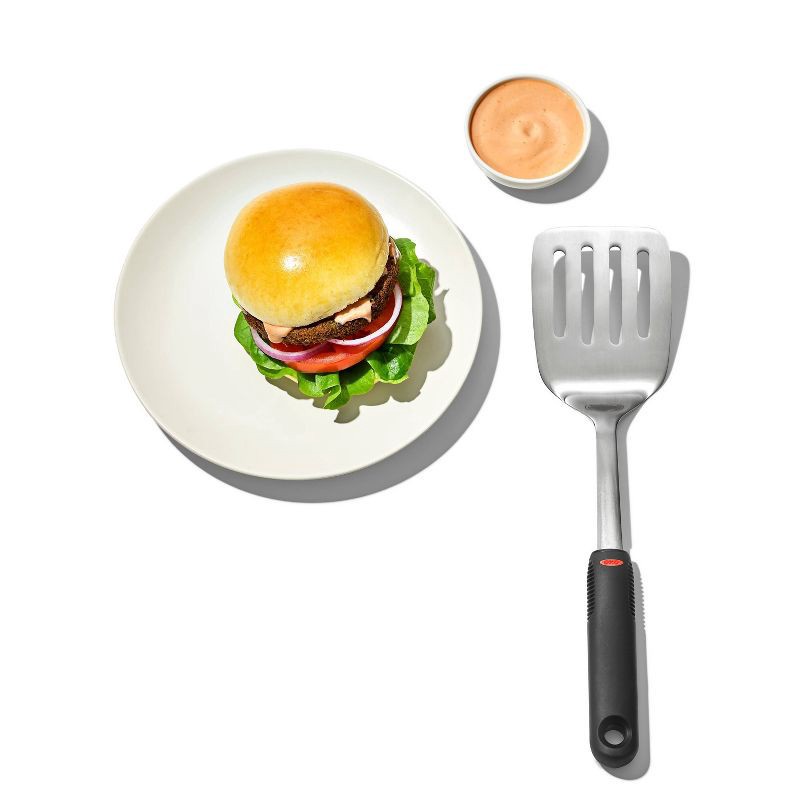 slide 8 of 11, OXO 2pc Stainless Steel Utensil Set, 2 ct