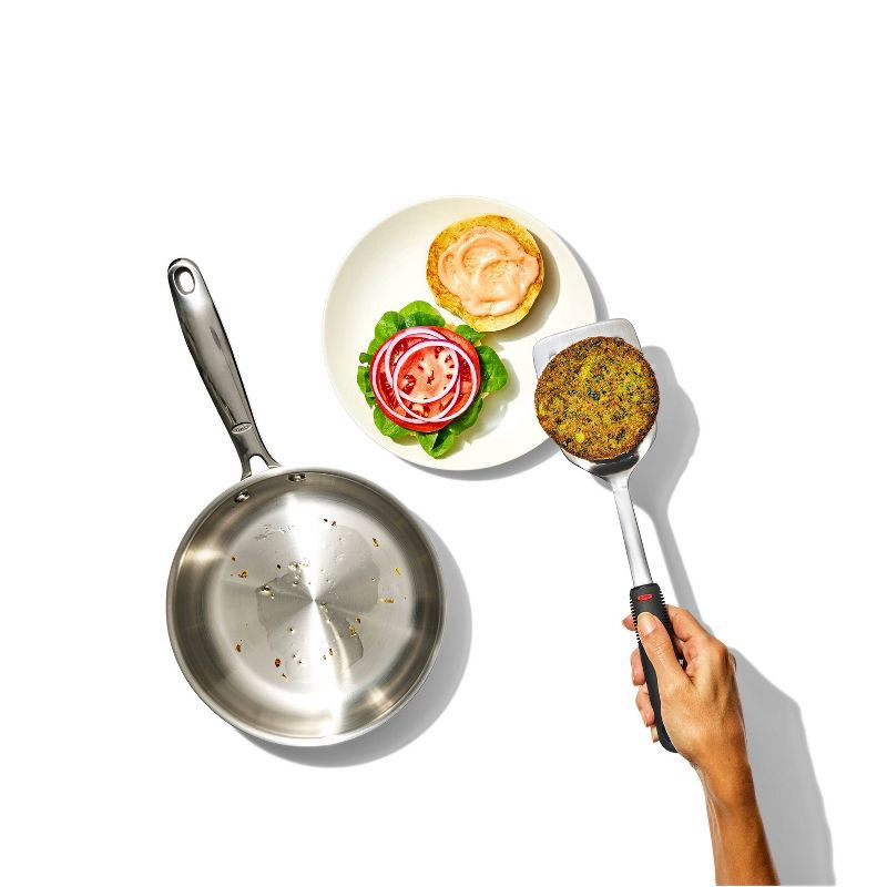 slide 10 of 11, OXO 2pc Stainless Steel Utensil Set, 2 ct