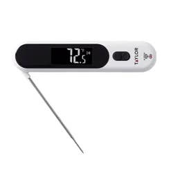 Taylor Dual Digital Folding Cooking Thermometer and Infrared Surface