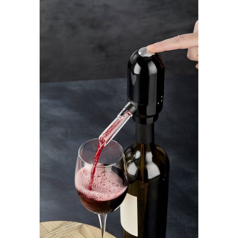 slide 3 of 5, Houdini Electric Wine Aerator, 1 ct