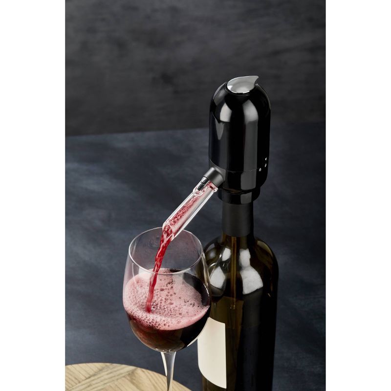 slide 4 of 5, Houdini Electric Wine Aerator, 1 ct