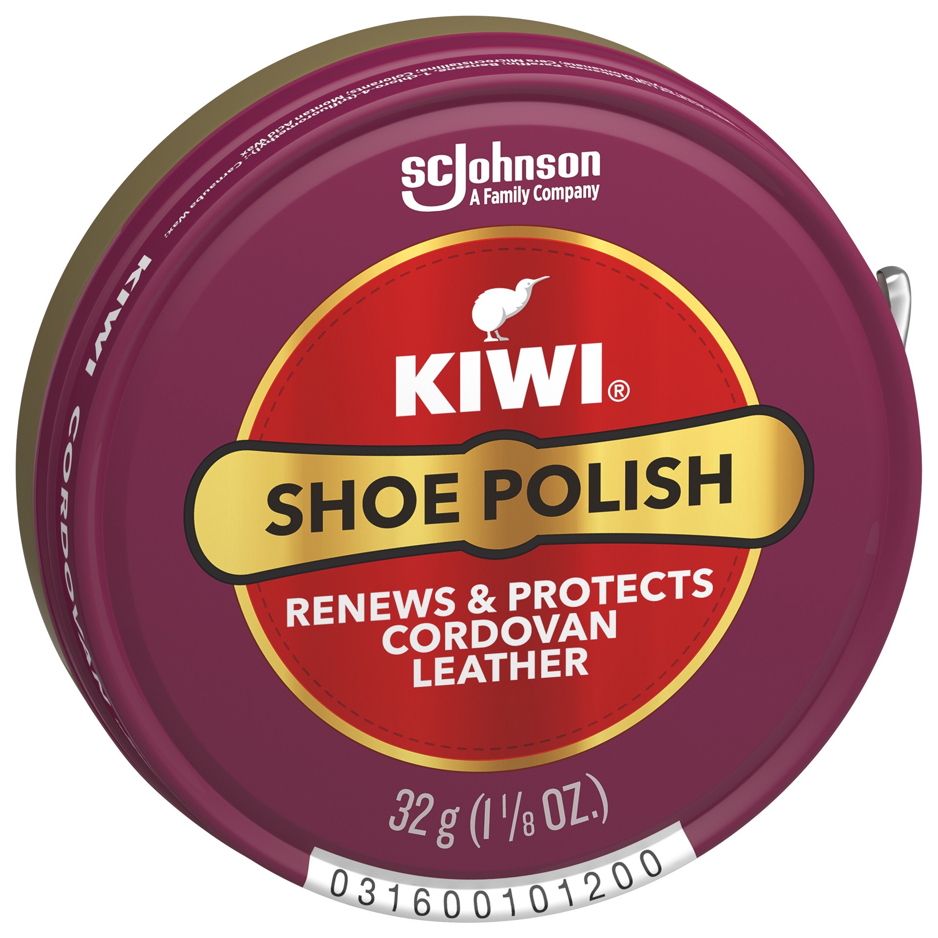 slide 3 of 5, KIWI Cordovan Leather Shoe Polish 1.125 oz, 1.12 oz