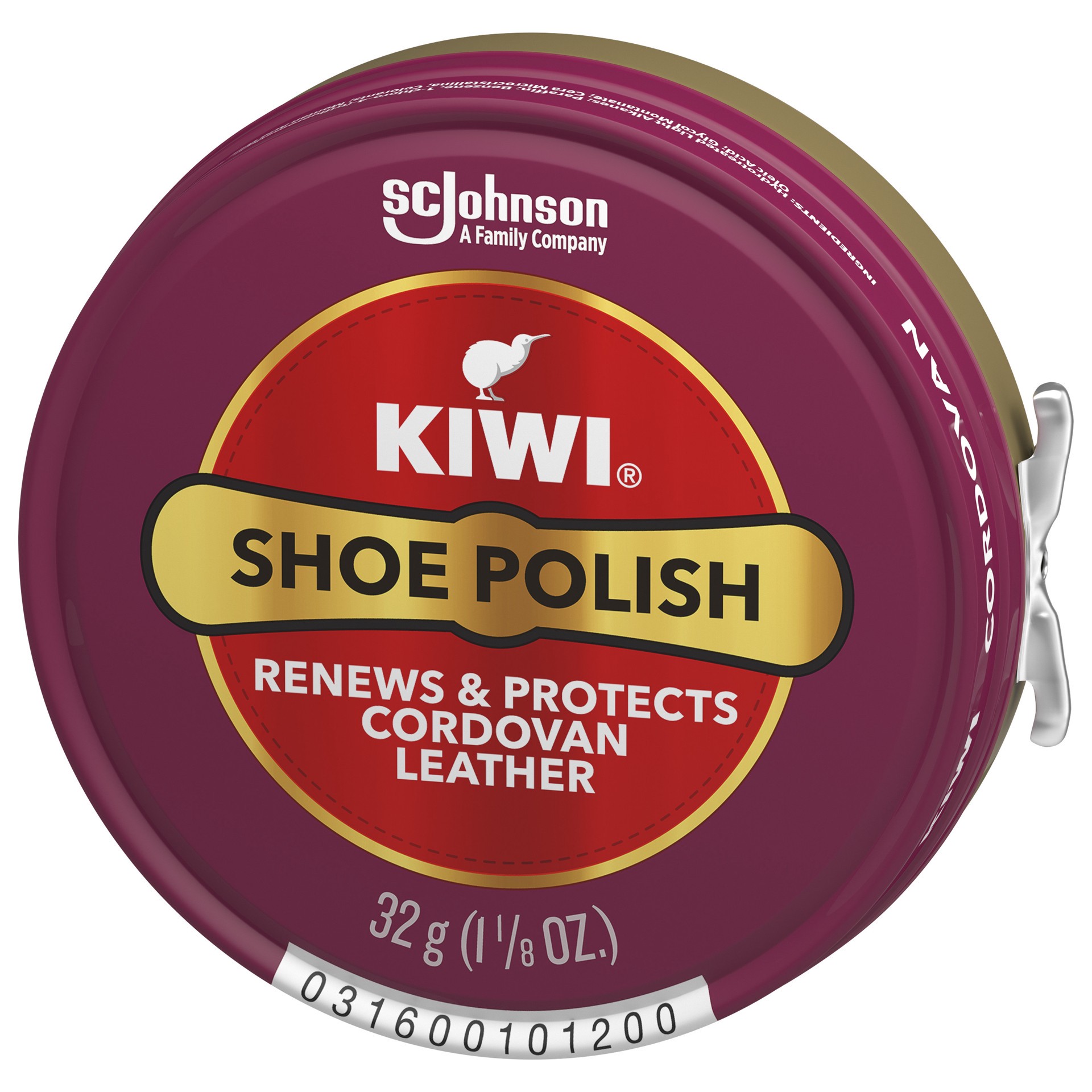 slide 4 of 5, KIWI Cordovan Leather Shoe Polish 1.125 oz, 1.12 oz