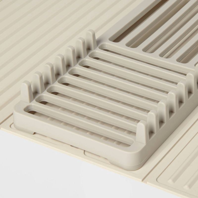 slide 3 of 3, Silicone Dish Drying Mat - Brightroom™, 1 ct