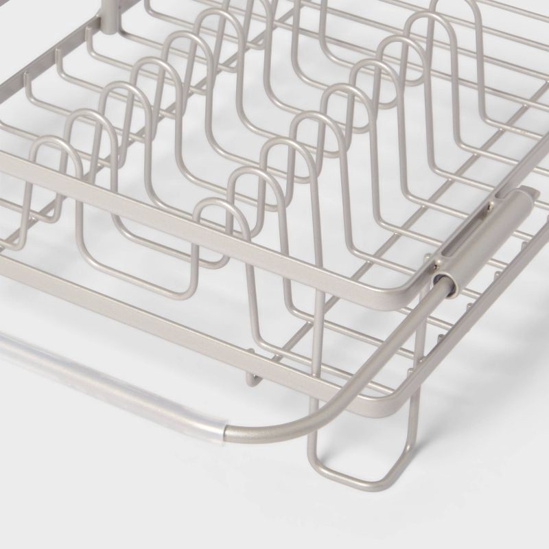 slide 3 of 3, Over the Sink Expandable Caddy Drying Rack Towel Bar - Brightroom™, 1 ct