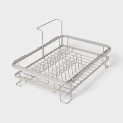 Over the Sink Expandable Caddy Drying Rack Towel Bar - Brightroom™