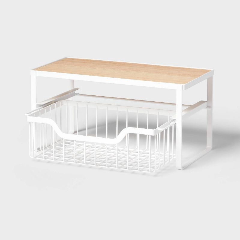 slide 3 of 4, Kitchen Counter Decorative Coffee Bar Organizer - Brightroom™, 1 ct