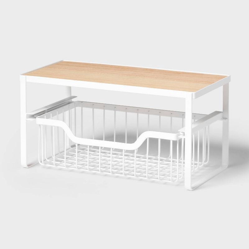 slide 1 of 4, Kitchen Counter Decorative Coffee Bar Organizer - Brightroom™, 1 ct