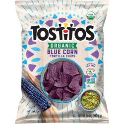 Tostitos Organic Blue Corn Tortilla Chips - 10oz