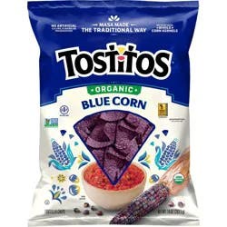 Tostitos Organic Blue Corn Tortilla Chips - 10oz