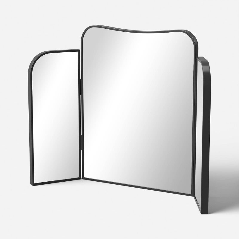 slide 3 of 4, 30"x20" Table Top Tri Fold Mirror - Room Essentials™, 1 ct