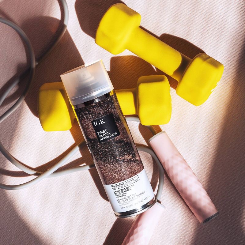 slide 4 of 4, IGK First Class After Dark Tinted Charcoal Detox Dry Shampoo - 6.5oz - Ulta Beauty, 6.5 oz