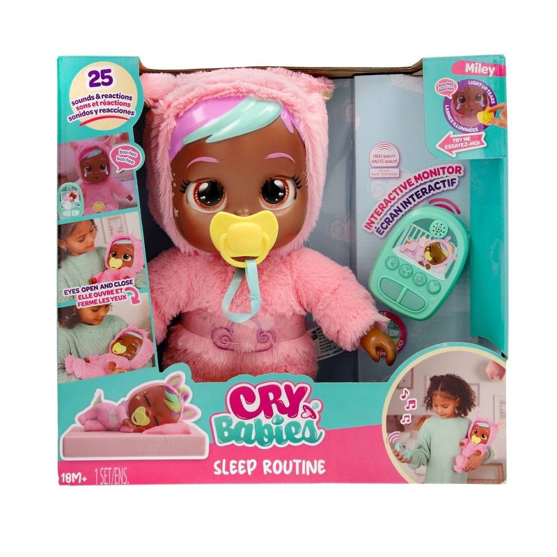 slide 5 of 8, Cry Babies Sleep Routine Miley, 1 ct